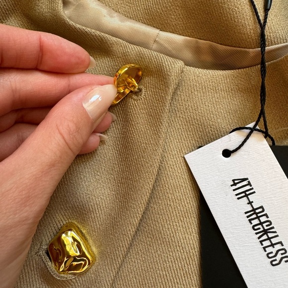 🦃NWT 4th & Reckless Polly Blazer - Picture 7 of 8